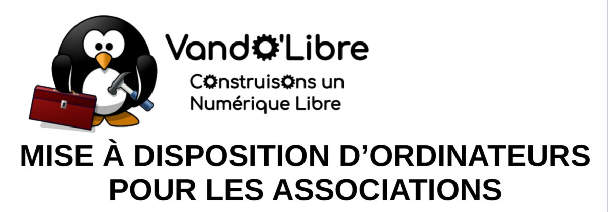 Bannière avec logo de l'asso Vando'Libre et titre de l'activité.